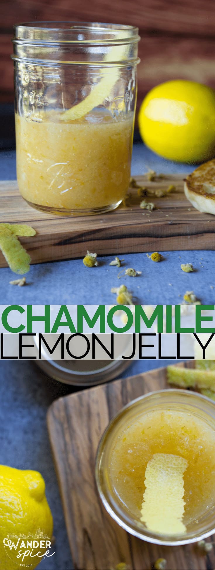 Lemon Jelly with Chamomile