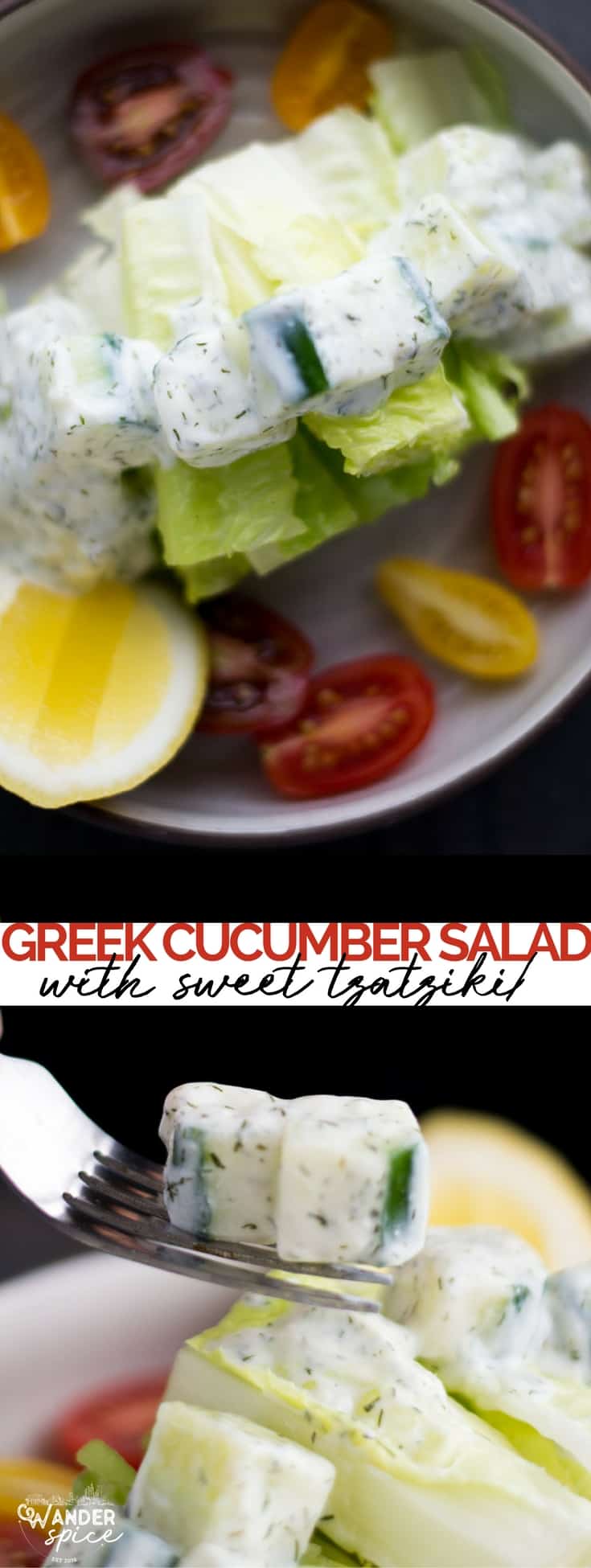 Greek Cucumber Salad 