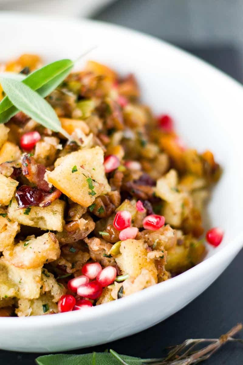 Sausage Stuffing with Bacon recipe