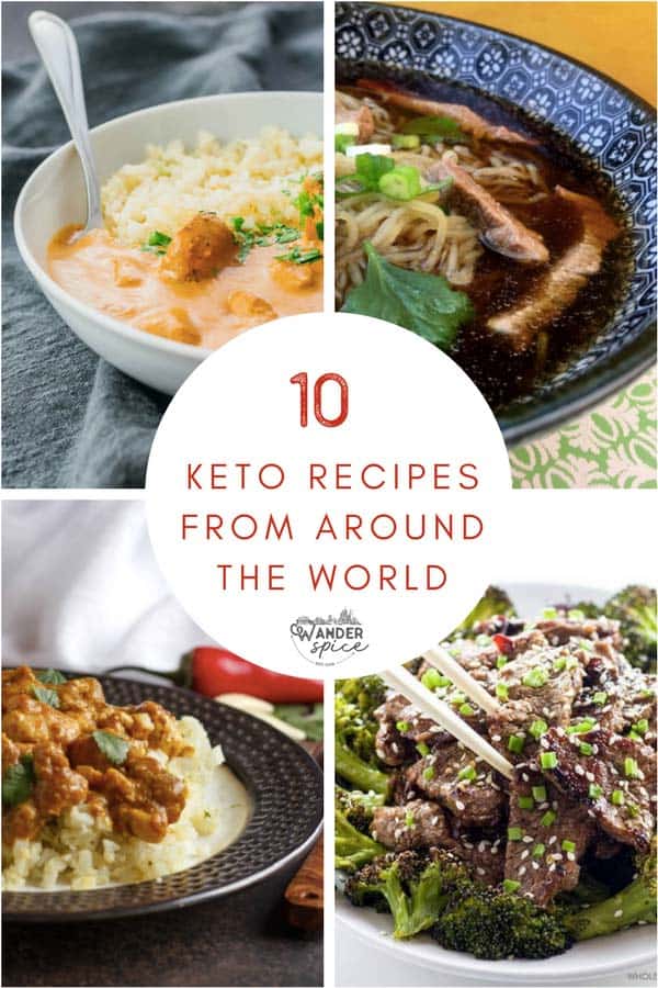 Keto recipes from around the world. Easy ketogenic dinners. Perfect for beginners, too.