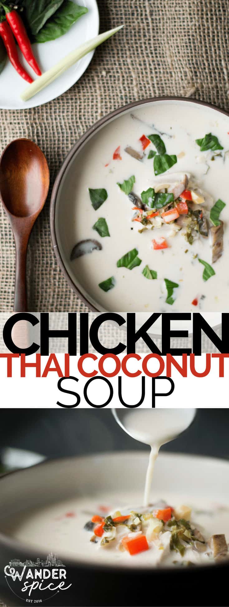 coconut chicken soup